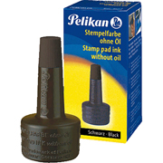 PELIKAN TINTA TAMPON 4K 28ml NEGRO 351197